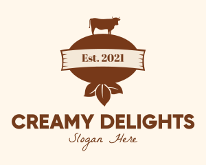 Dairy - Brown Dairy Farm logo design