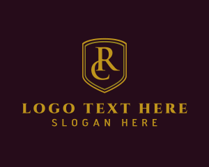 Accounting - Legal Shield Letter RC logo design