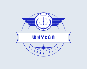 Aviation Wing Flight Logo