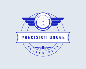 Aviation Wing Flight logo design