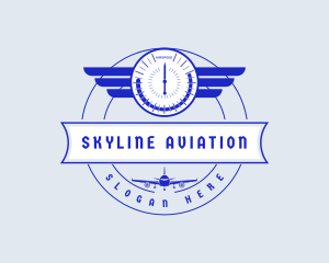 Flight - Aviation Wing Flight logo design