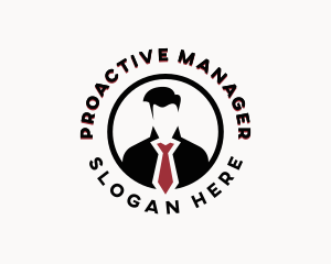 Manager - Corporate Job Employee logo design