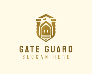 Gate - Castle Tower Defense logo design