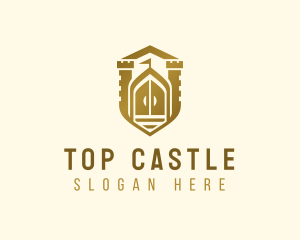 Castle Tower Defense logo design