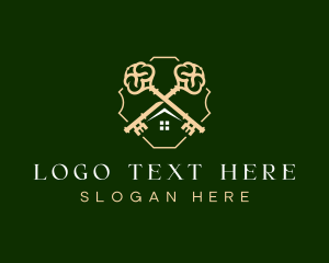 Residential - Residential Key Properties logo design