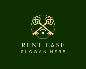 Residential Key Properties logo design