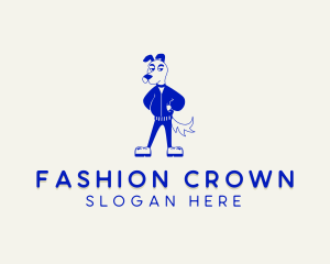 Dog Fashion Jacket logo design