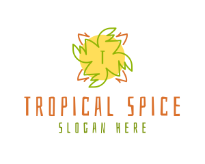 Tiki Sun Tropical  logo design