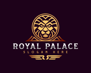 Royal Lion Shield logo design