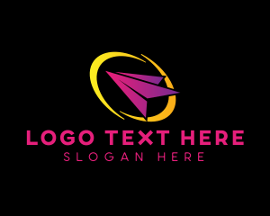 Paper Plane Logistics Logo