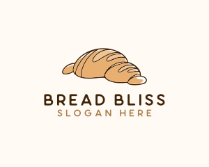 Baguette - French Bread Bakeshop logo design