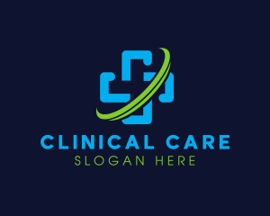 Pharmaceutical Cross Clinic logo design