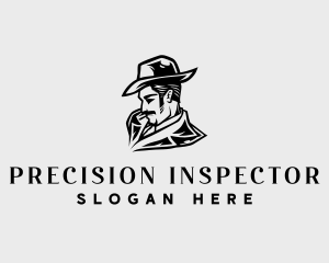 Detective Inspector Man logo design