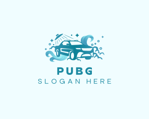 Water - Car Water Wash logo design