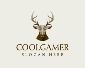 Wild Deer Stag Logo