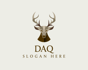 Wild Deer Stag Logo