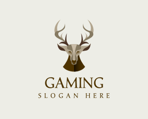 Wild Deer Stag Logo