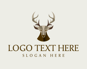 Stag - Wild Deer Stag logo design