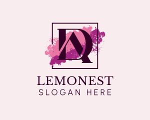 Digital Agency - Feminine Watercolor Artist logo design