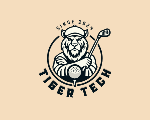 Tiger Golf Sports logo design