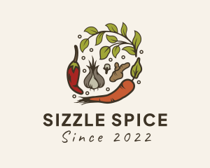 Vegetable Herb Spices logo design