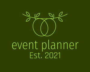 Fruit - Minimalist Olive Branch logo design