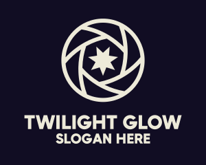 Twilight - Star Lens Night Photography logo design