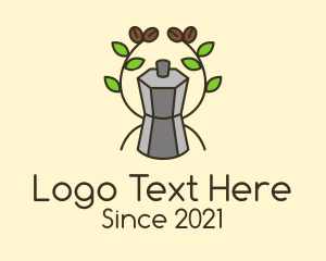 Coffee Farm - Organic Coffee Maker logo design