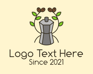 Latte - Organic Coffee Maker logo design