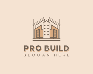 Architecture Building Construction logo design