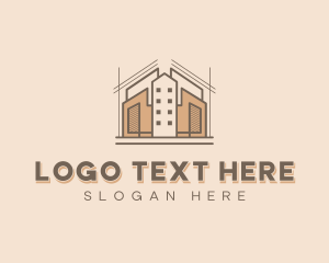 Architecture - Architecture Building Construction logo design