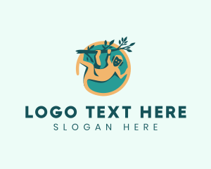Branch - Monkey Tree Branch logo design