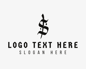 Gothic Tattoo Artist Logo