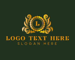 Elegant - Royal Ornament Crest logo design