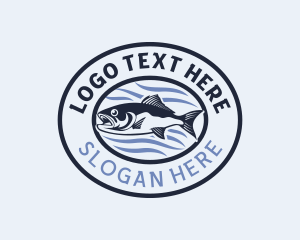 Fishing - Fishing Angler Fishery logo design