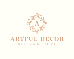 Flower Decoration Fashion logo design