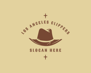 Western Cowboy Hat Logo