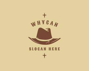 Western Cowboy Hat Logo