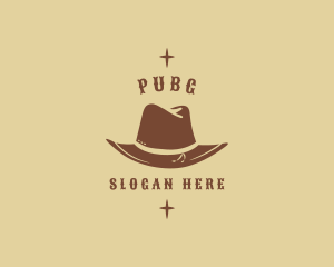 Country - Western Cowboy Hat logo design