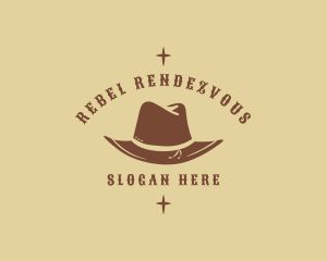 Outcast - Western Cowboy Hat logo design