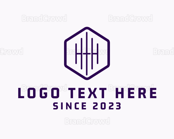 Modern Technology Hexagon Logo