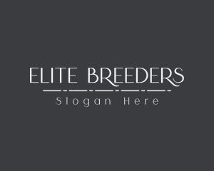 Generic Modern Luxury logo design