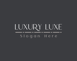 Generic Modern Luxury logo design