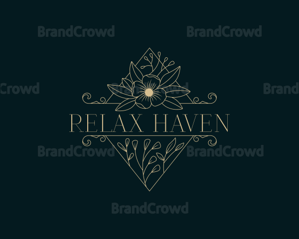 Beauty Wedding Flower Logo