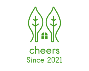 Yard Care - Green Leaf House logo design