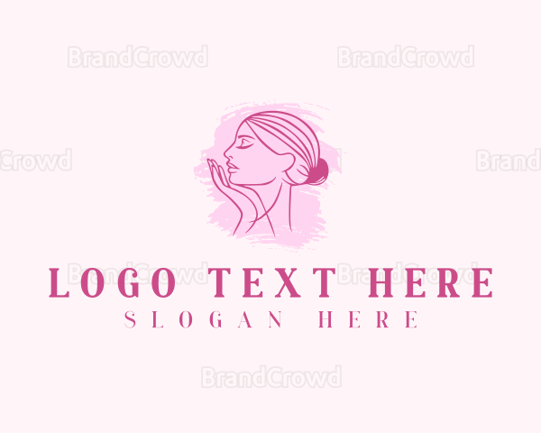 Feminine Facial Beauty Logo