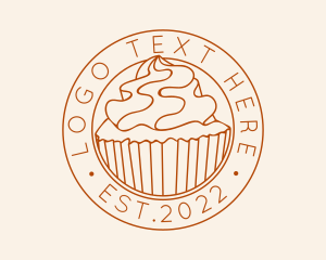Baking - Cupcake Baking Seal logo design