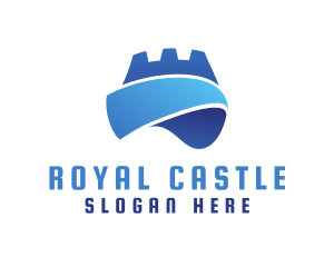 Castle - Medieval Castle Tower logo design