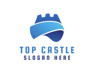 Medieval Castle Tower logo design