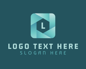 Teal - Cube Startup Business logo design